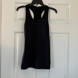 FILA black workout tank